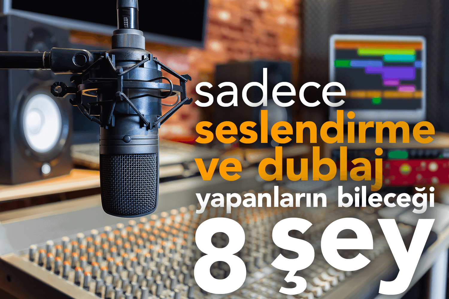 seslendirme ve dublaj yapanlar