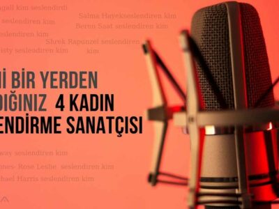 kadın seslendirme sanatçıları