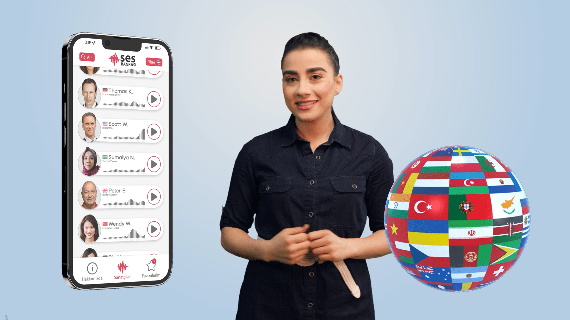 İngilizce seslendirme hizmeti